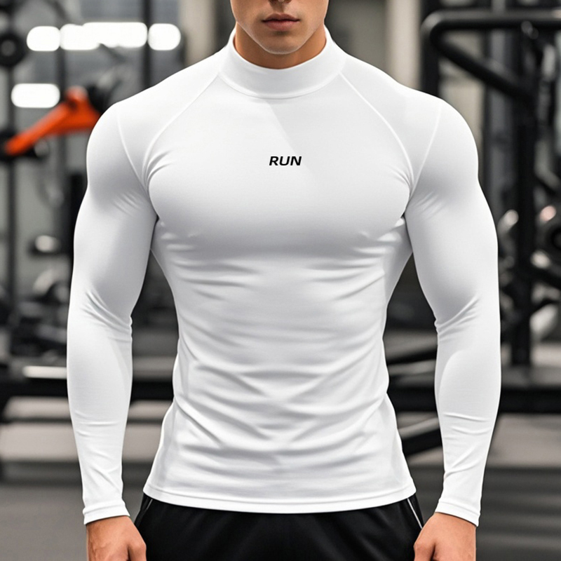 Men's Running Turtleneck Quick - огляд і ціна Running Gear Long Sleeve