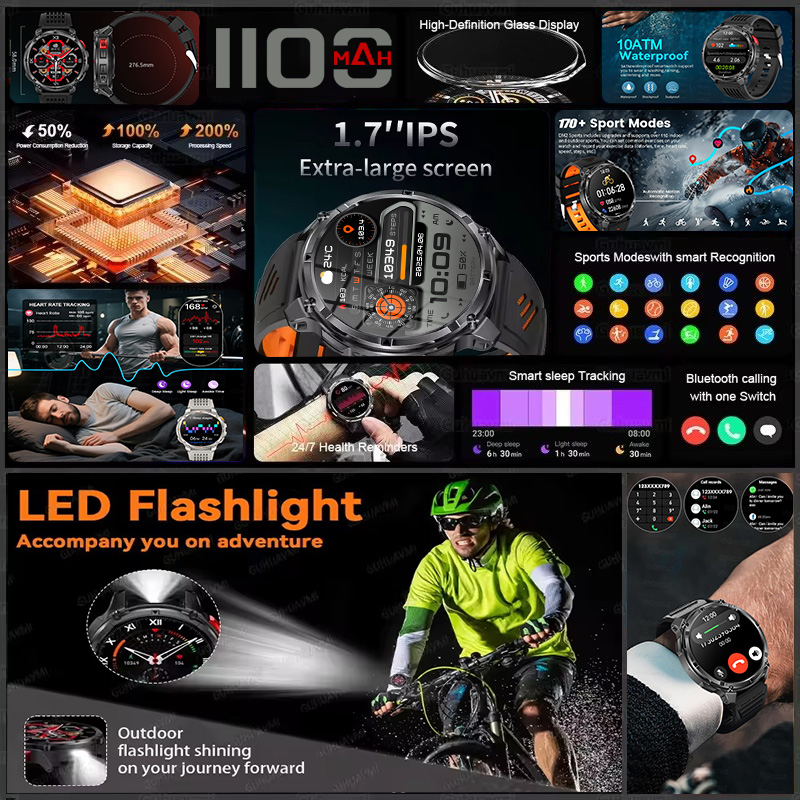 T-REX 3 Military Smartwatch Me - огляд і ціна Gps Running Watch