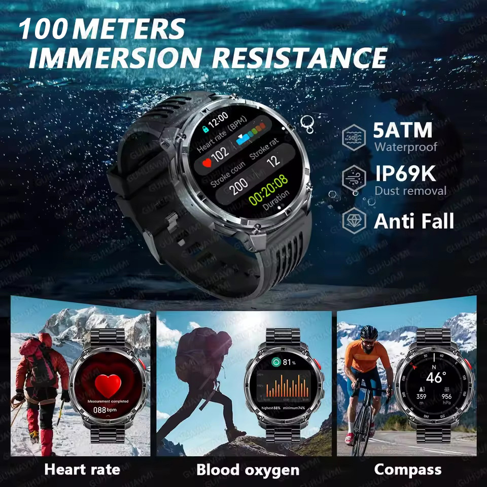 T-REX 3 Military Smartwatch Me - огляд і ціна Gps Running Watch
