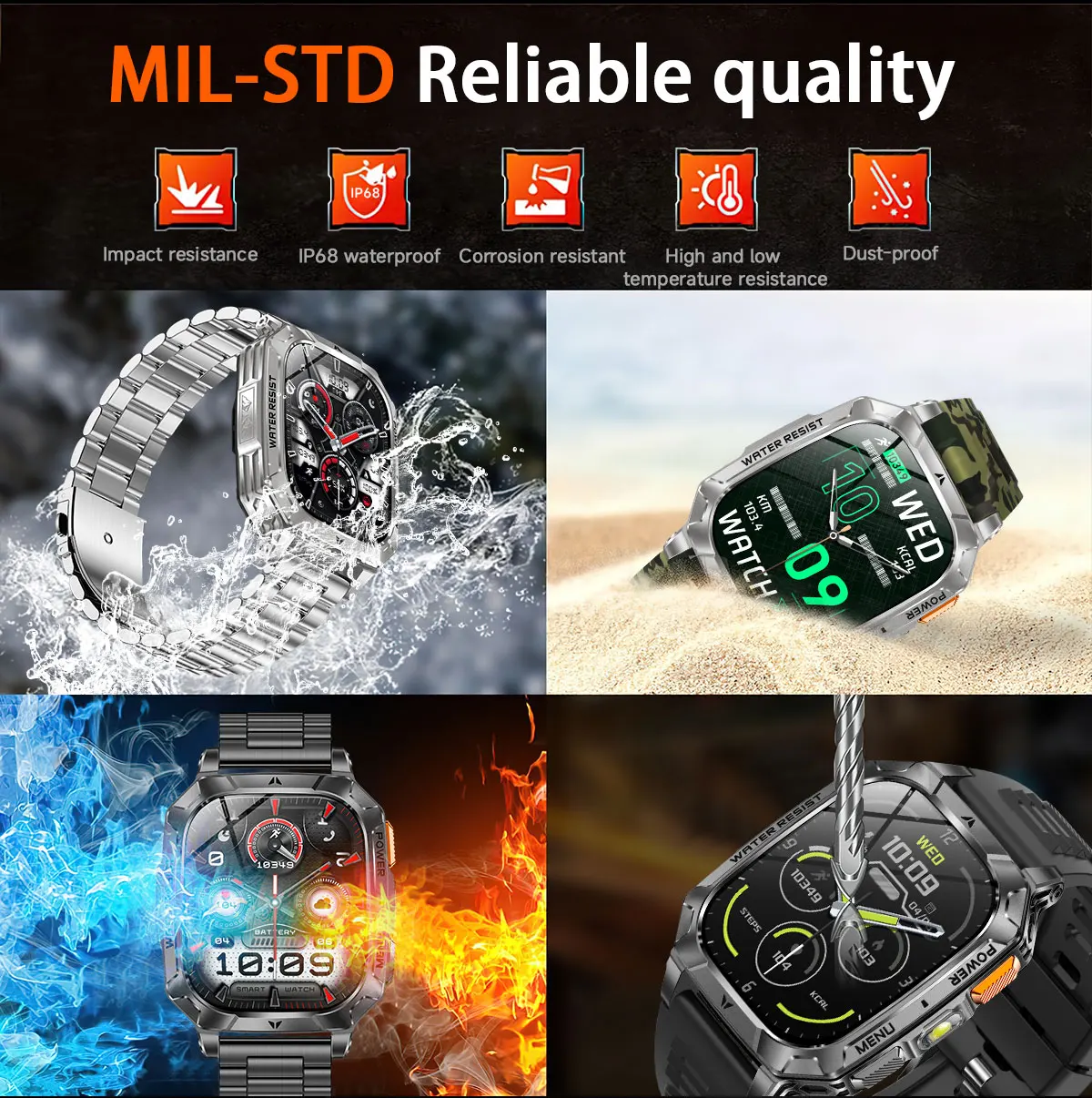 2026 New Built-in 1400mAh Supe - огляд і ціна Gps Running Watch