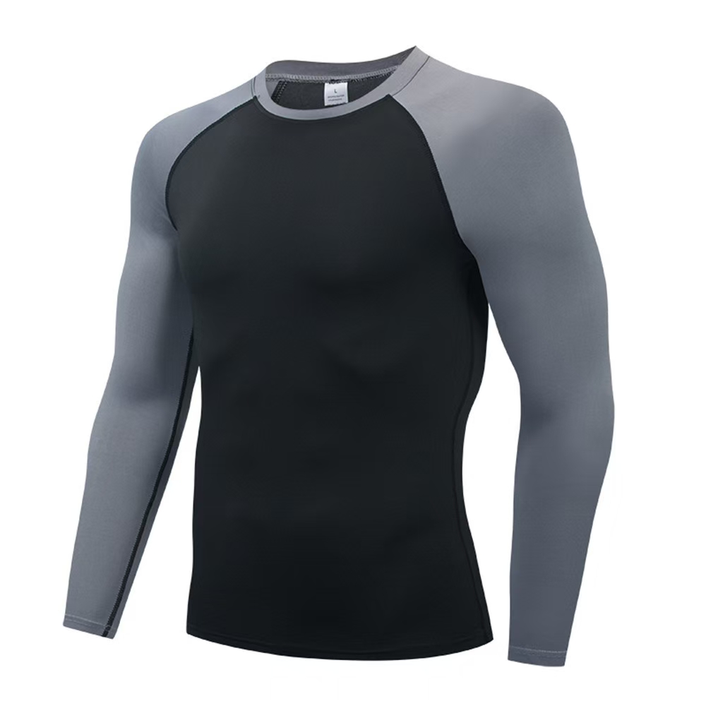 Compression T Shirt Men Long S - огляд і ціна Running Gear Long Sleeve