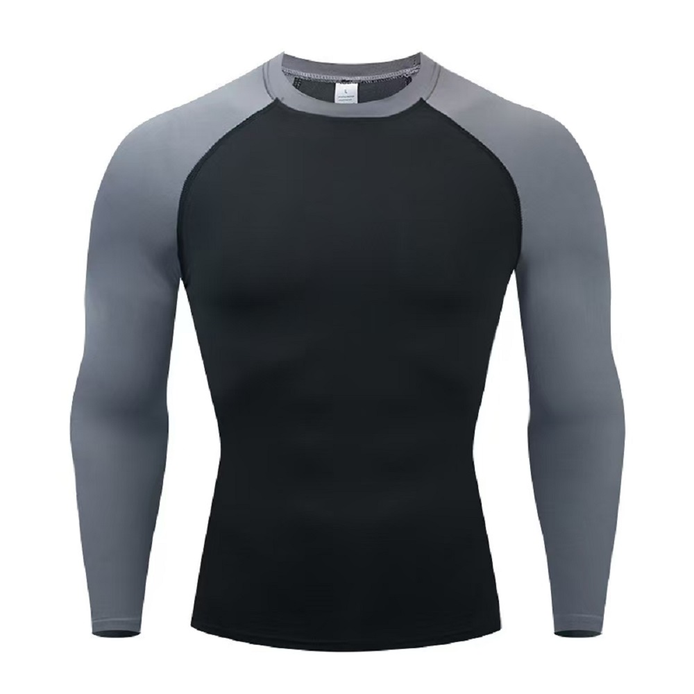 Compression T Shirt Men Long S - огляд і ціна Running Gear Long Sleeve
