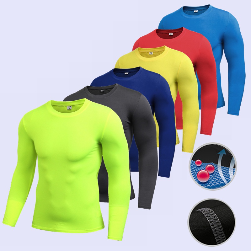 Men Compression Running T-Shir - огляд і ціна Running Gear Long Sleeve