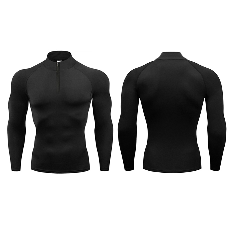 Men Sportswear Fitness Shirts  - огляд і ціна Running Gear Long Sleeve