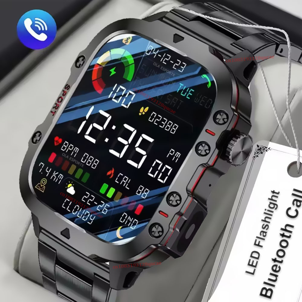2026 New Military Smart Watch  - огляд і ціна Gps Running Watch