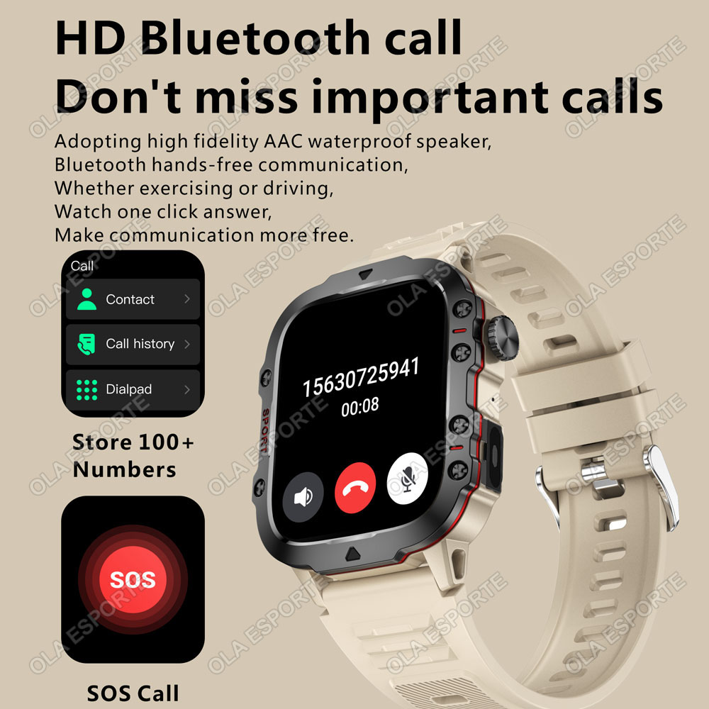 2026 New Military Smart Watch  - огляд і ціна Gps Running Watch