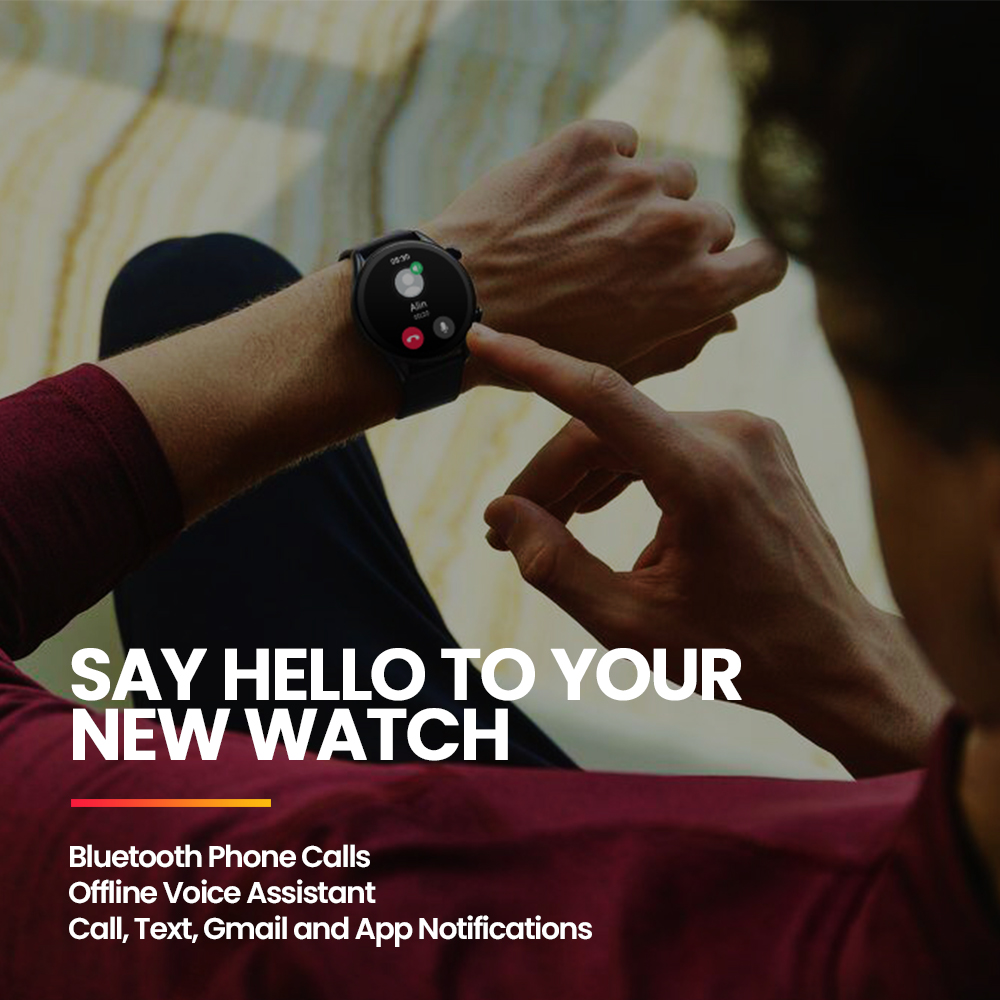 New Zeblaze Btalk 3 Plus Voice - огляд і ціна Gps Running Watch