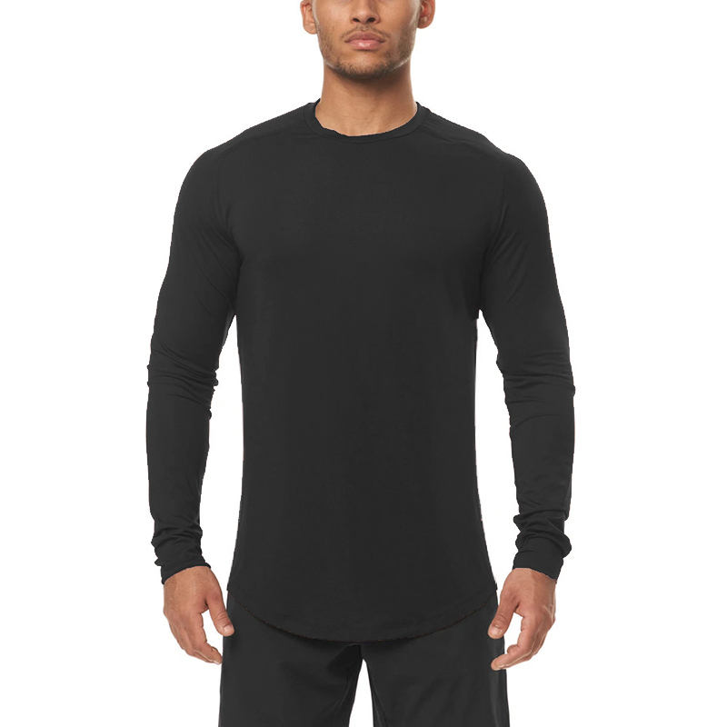High Elastic Mens Fitness Spor - огляд і ціна Running Gear Long Sleeve
