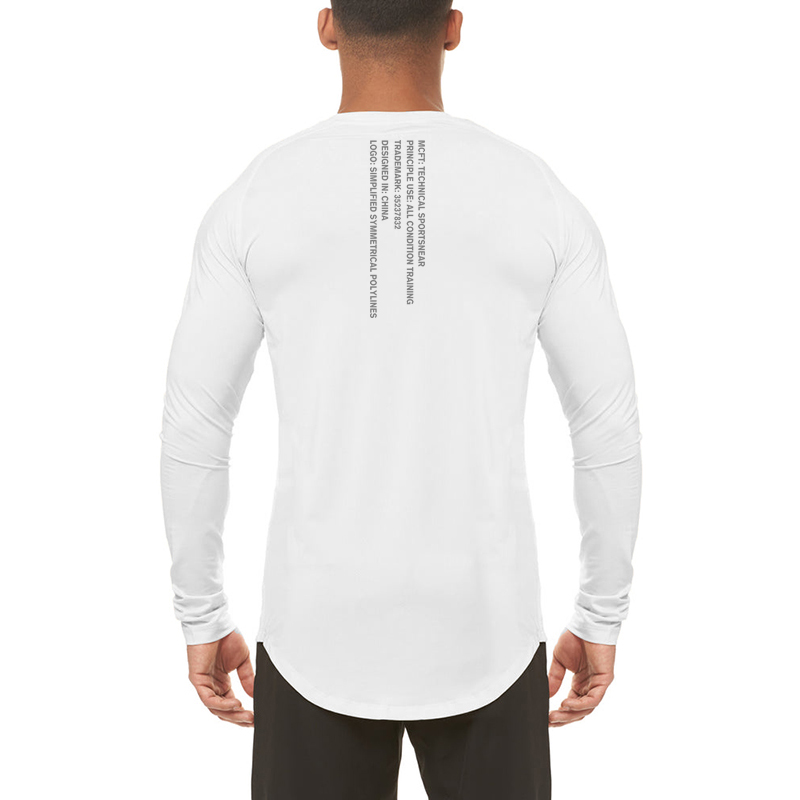 High Elastic Mens Fitness Spor - огляд і ціна Running Gear Long Sleeve