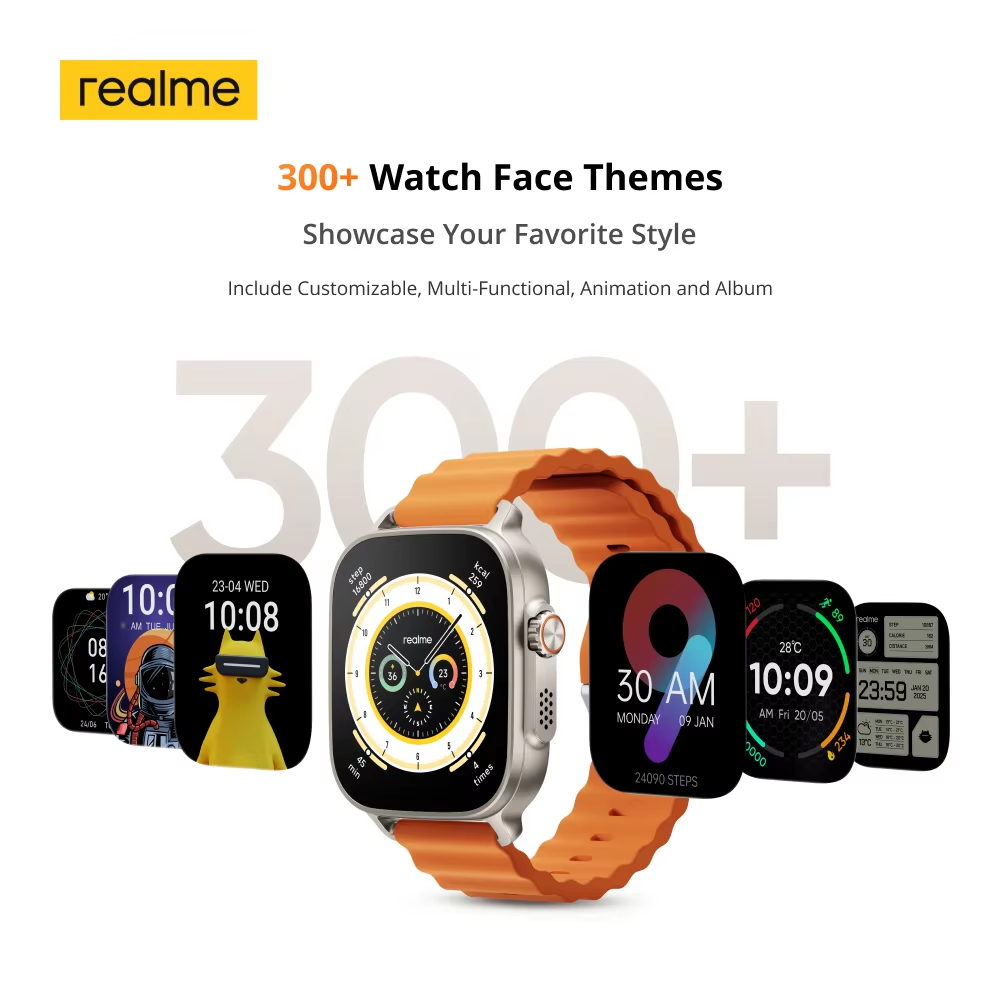 Global Version realme watch 5  - огляд і ціна Gps Running Watch