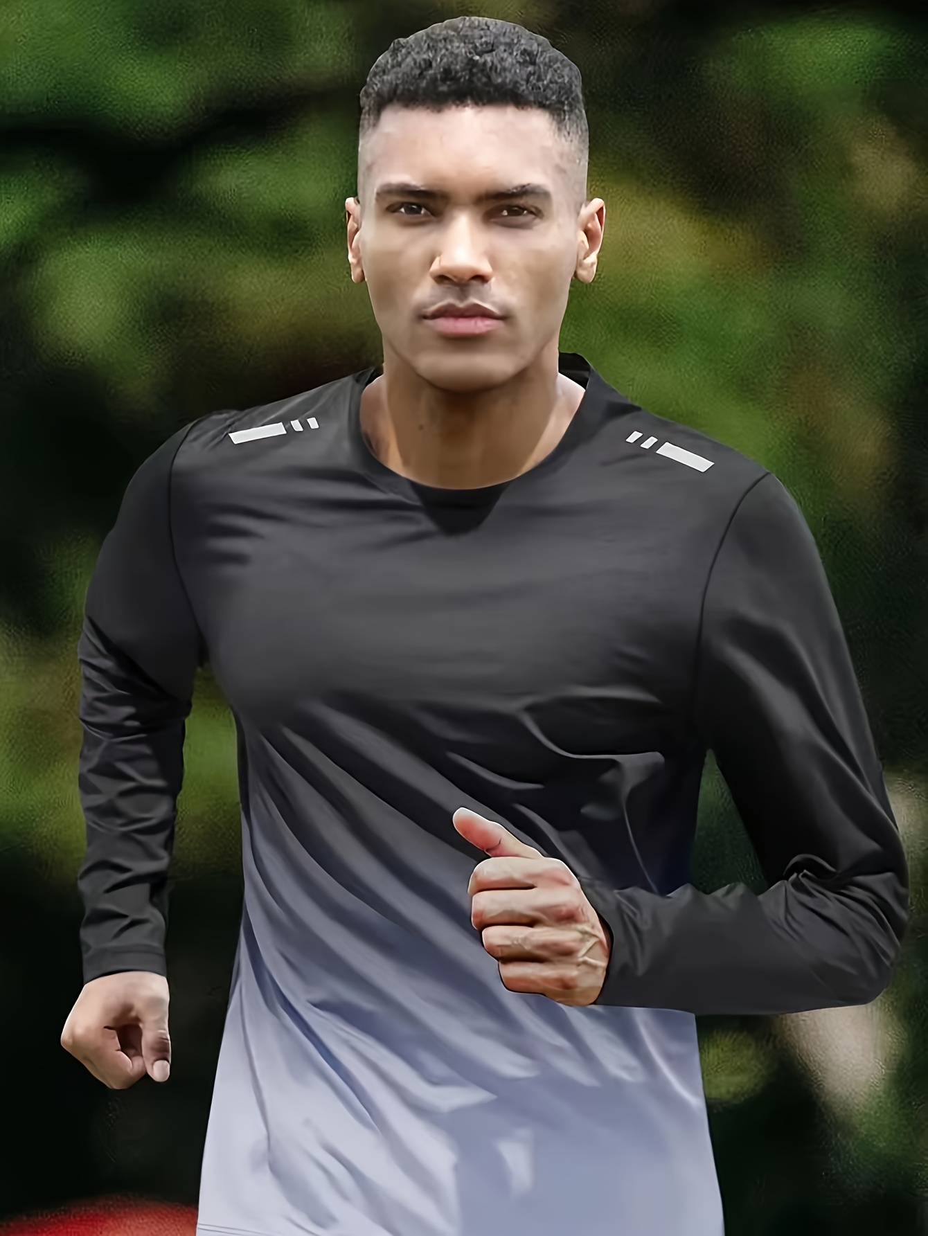Slimming long-sleeved sports T - огляд і ціна Running Gear Long Sleeve
