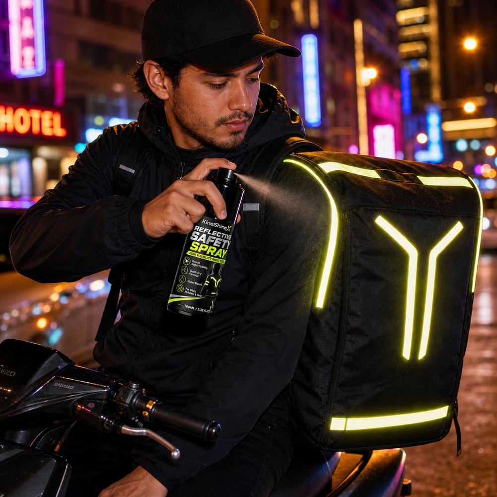 Night Reflective Safety Spray  - огляд і ціна Running Visibility Gear
