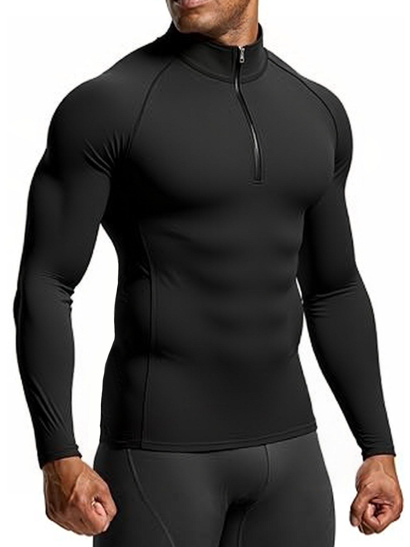 Men Bodybuilding Sport T-shirt - огляд і ціна Running Gear Long Sleeve