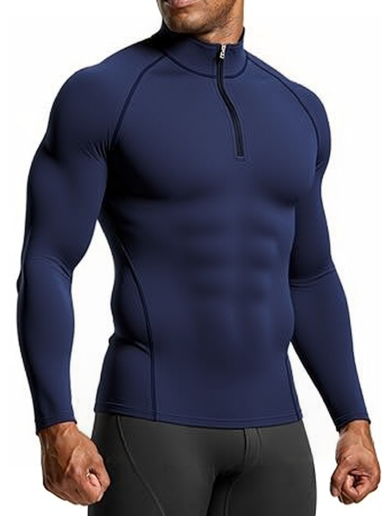 Men Bodybuilding Sport T-shirt - огляд і ціна Running Gear Long Sleeve
